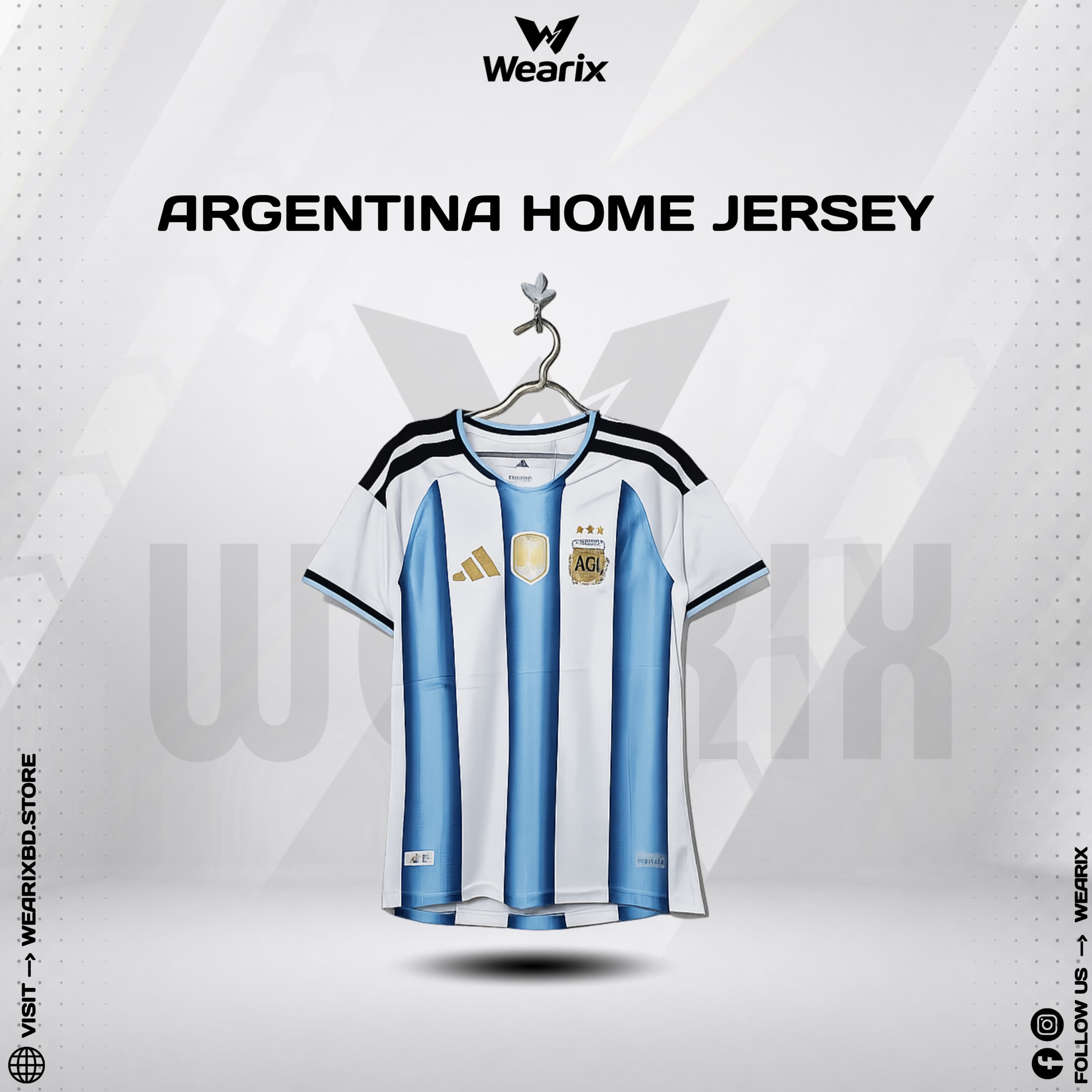 Premium Argentina World Jersey
